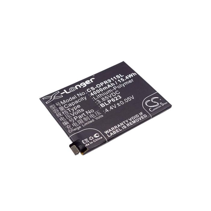 OPPO CPH1611, CPH1613, F3 Plus akku 4000mAh
