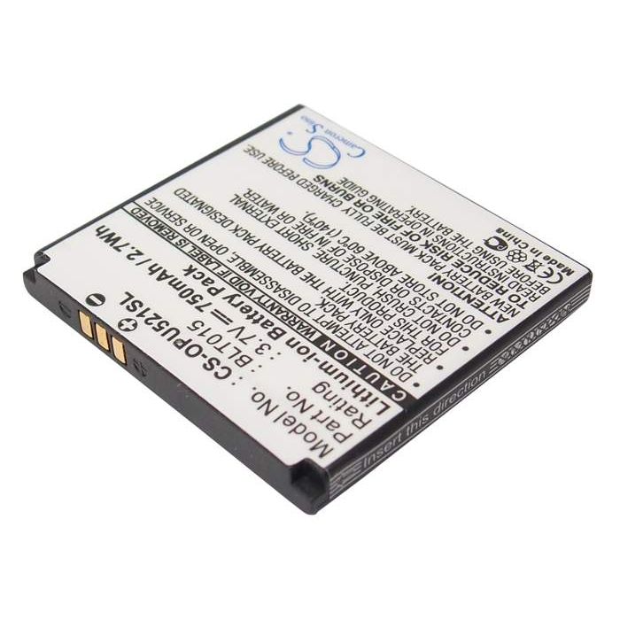 OPPO U521 akku 750mAh/2.7Wh