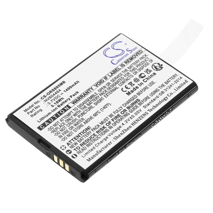 Beurer itkuhälyttimen BY 110 / JBY 100 yhteensopiva akku 1400mAh Beurer itkuhälyttimen BY 110 / JBY 100 yhteensopiva akku 1400mAh