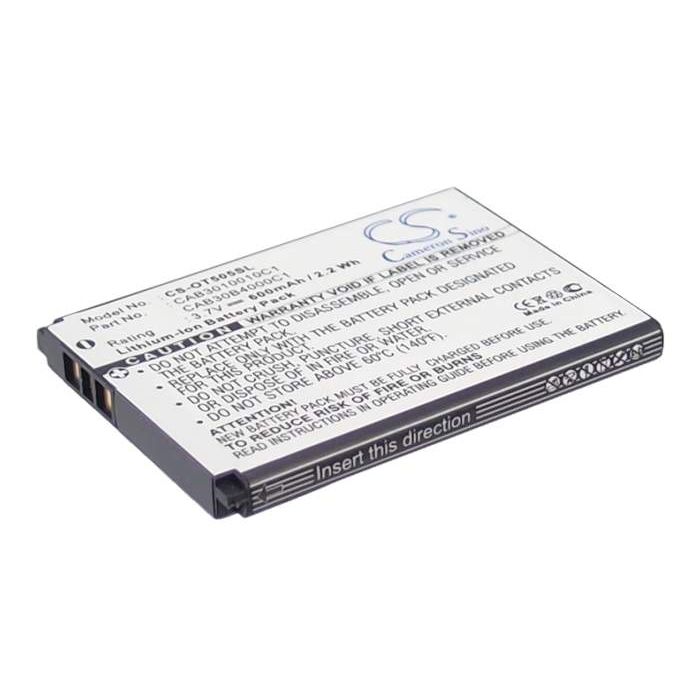 Alcatel GYARI, One Touch 108, One Touch 109 akku 600mAh