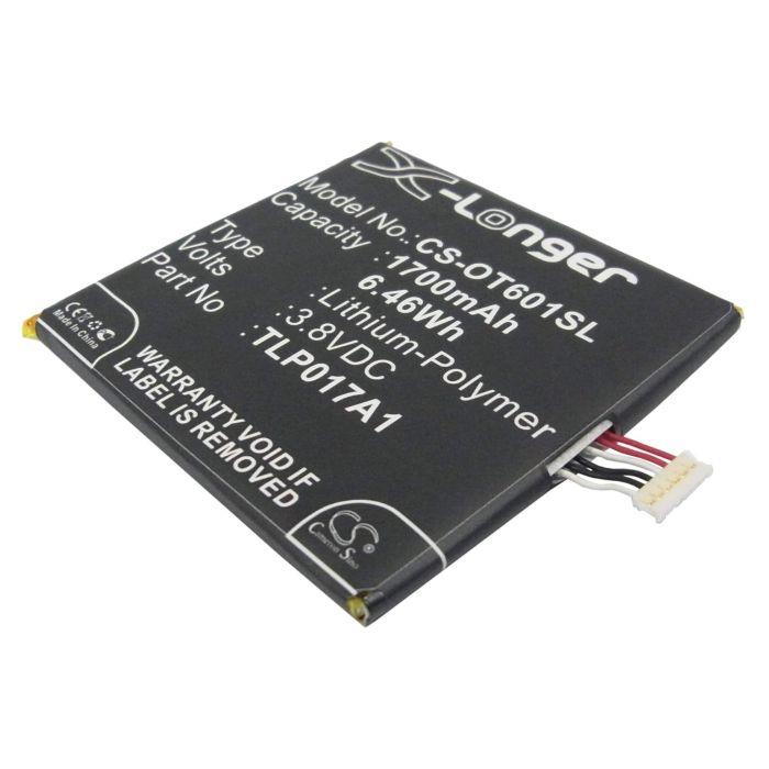 Alcatel IDOL 2 Mini, Idol Mini, Idol Mini Dual Sim akku 1700mAh
