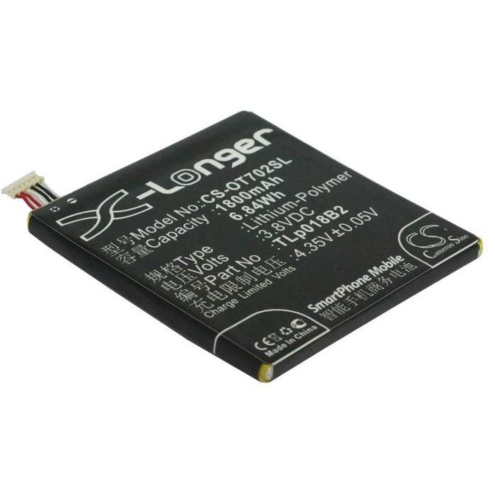 Alcatel One Touch 7024, One Touch 7024W, One Touch Fierce akku 1800mAh