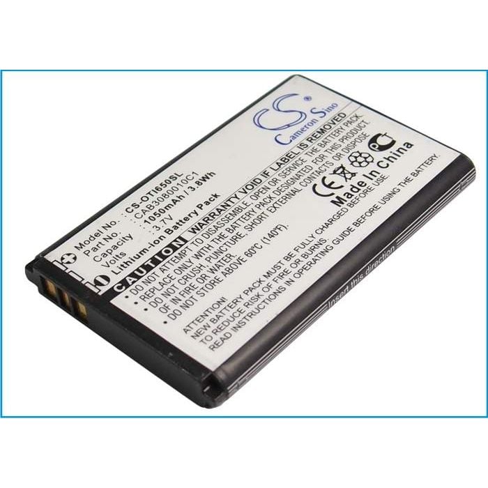 Alcatel OT-I650 akku 1050mAh/3.88Wh
