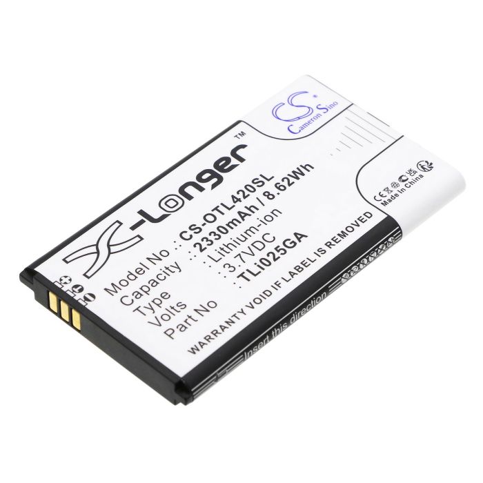 Alcatel mokkulan Link Zone, MW42LM yhteensopiva akku 2330mAh
