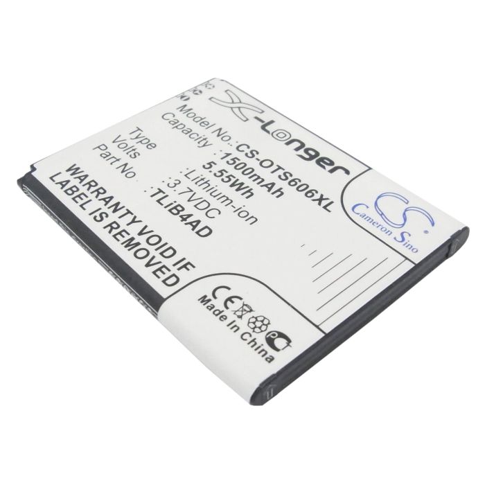 Alcatel One Touch View akku 1500mAh