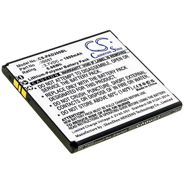 Angelcare itkuhälyttimen AC320 / AC337 yhteensopiva akku 1800mAh