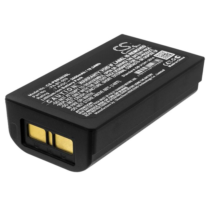 Brother kannettavien tulostimen RJ-2030 / RJ-2050 yhteensopiva akku 2600mAh