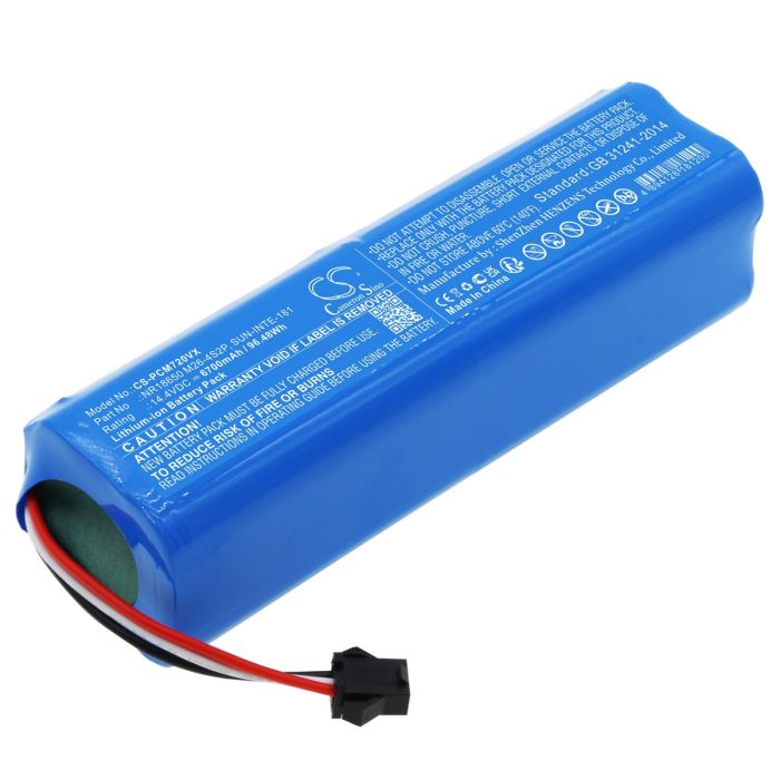Roidmi pölynimurin tai robotti-imurin Eve Plus / SDJ01RM yhteensopiva akku 6700mAh