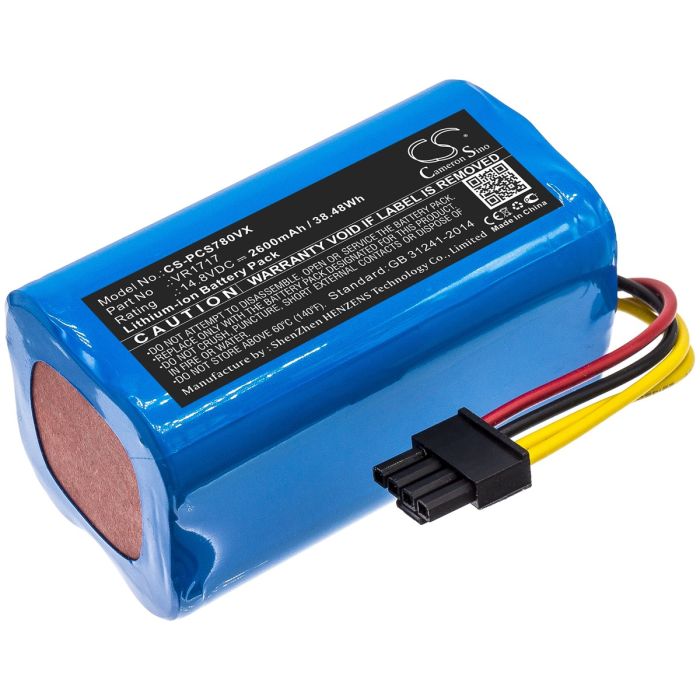 Airrobo pölynimurin tai robotti-imurin P10 yhteensopiva akku 2600mAh