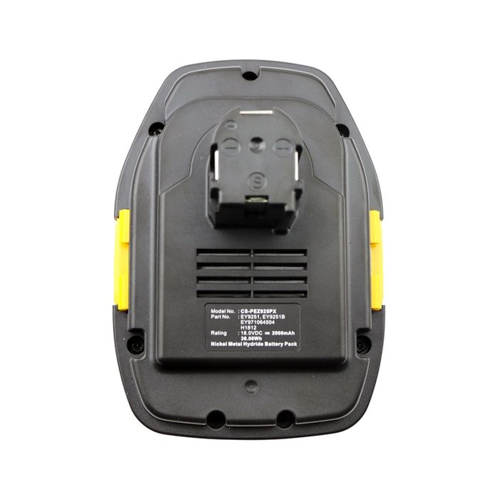 Panasonic EY3544, EY3544GQK, EY3551 Ni-MH 18 V akku 2000 mAh