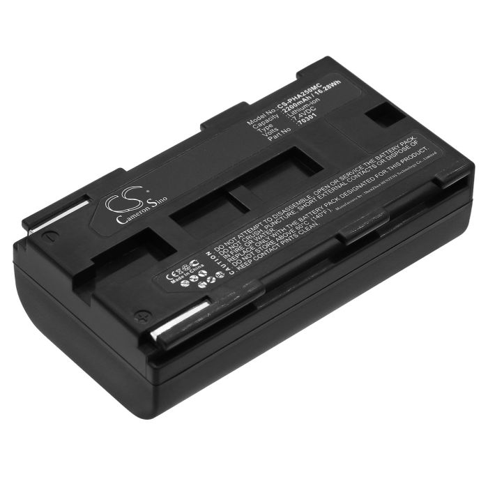 Riegl laserin FG21P / FG21-P yhteensopiva akku 2200mAh