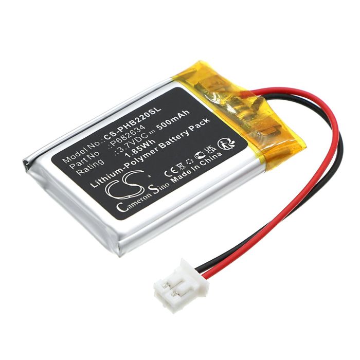 Philips kaiuttimen BT2200B, 27 yhteensopiva akku 500mAh