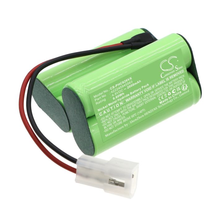 Philips pölynimurin tai robotti-imurin FC6126/01 yhteensopiva akku 2000mAh