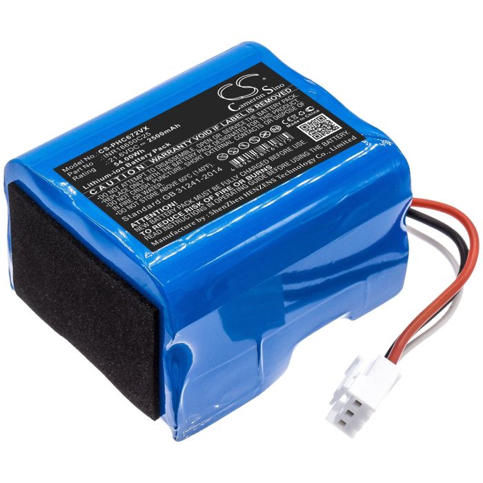 Philips pölynimurin tai robotti-imurin FC6721 / FC6721/01 yhteensopiva akku 2500mAh