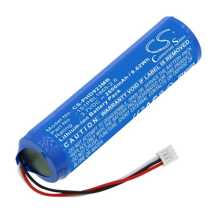 Philips itkuhälyttimen Avent SCD923P / SCD923/26 yhteensopiva akku 2600mAh