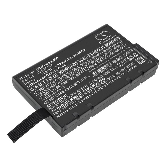Philips lääketieteellisen laitteen Goldway G70 / Goldway G80 yhteensopiva akku 7800mAh Philips lääketieteellisen laitteen Goldway G70 / Goldway G80 yhteensopiva akku 7800mAh