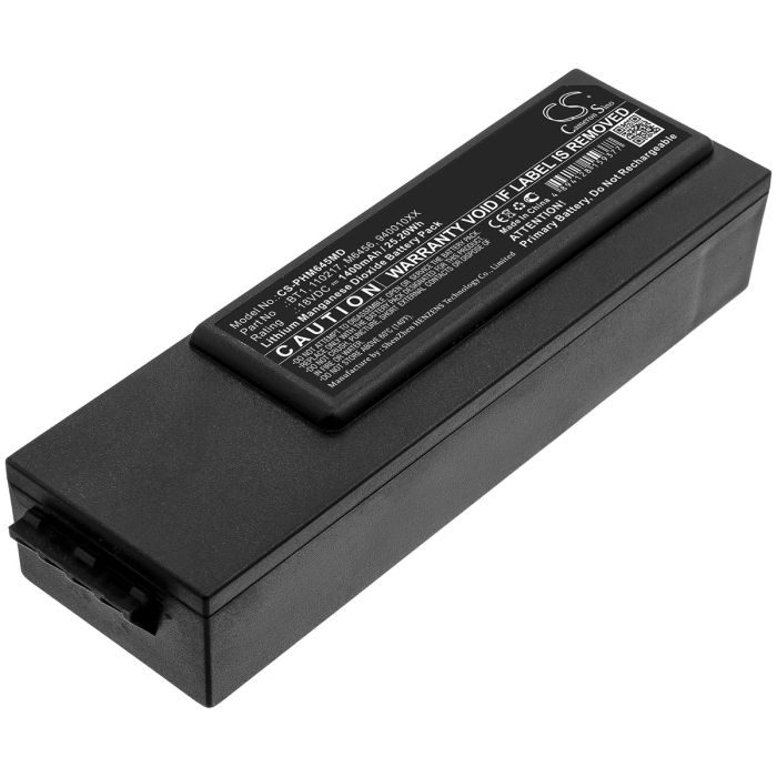 Philips lääketieteellisen laitteen defibrillator ForeRunner 1 FR1 / Defibrillator Halbautomat Fore yhteensopiva akku 1400mAh