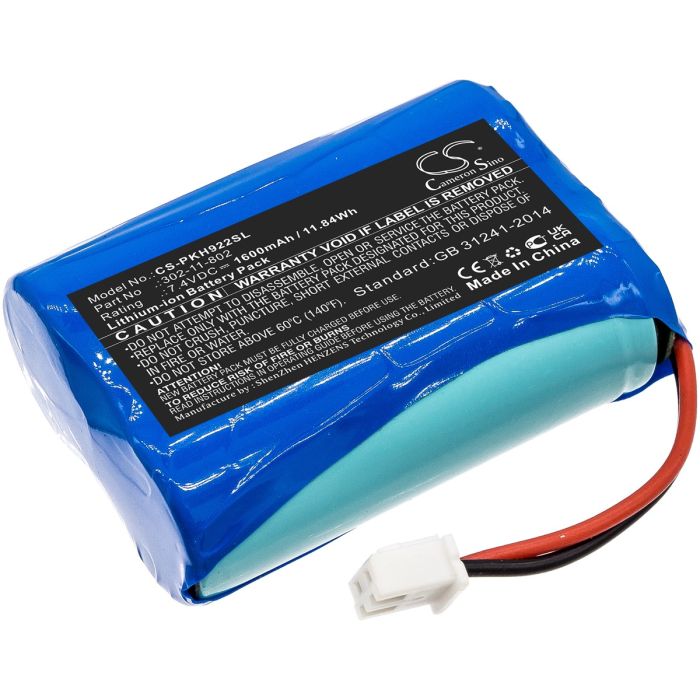 Peaktech tutkimuslaitteen DVB-C / DVB-C/S/T yhteensopiva akku 1600mAh