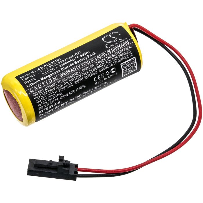 Allen Bradley PLC-laitteiden 1771-DMC1 / 1771-DMC4 yhteensopiva akku 2200mAh