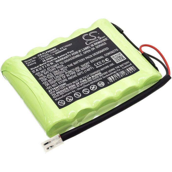 Physio-Control lääketieteellisen laitteen Lifepak 6 / Lifepak 6S yhteensopiva akku 3000mAh Physio-Control lääketieteellisen laitteen Lifepak 6 / Lifepak 6S yhteensopiva akku 3000mAh