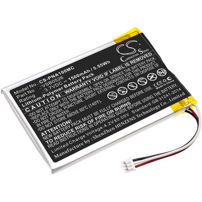 Panasonic kameroiden HX-A100 / HX-A100-H yhteensopiva akku 1500mAh