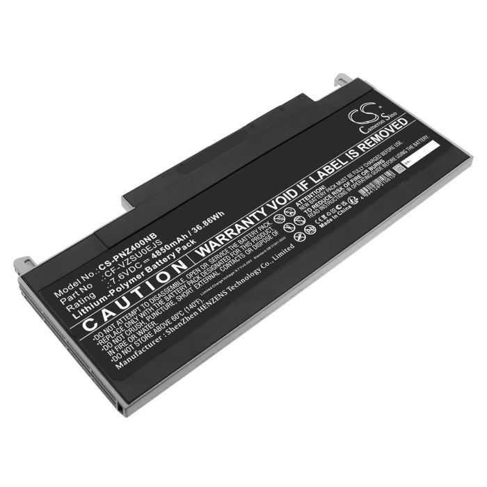Panasonic kannettavan tietokoneen CF-RZ4 / CF-RZ5 yhteensopiva akku 4850mAh