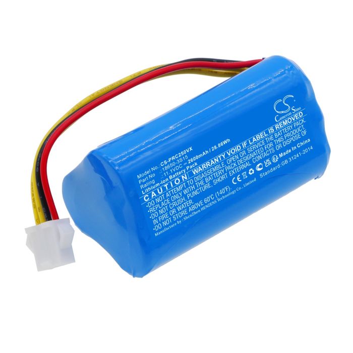 CleanMate pölynimurin tai robotti-imurin S460 yhteensopiva akku 2600mAh