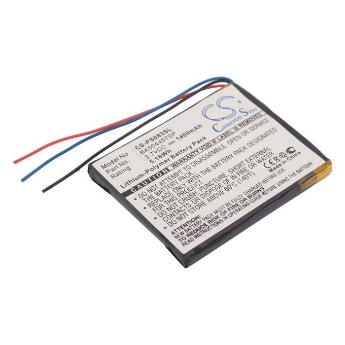 Philips GoGear Muse, SA2MUS16S/02, SA3MUS08S/37 akku 1400mAh/5.18Wh
