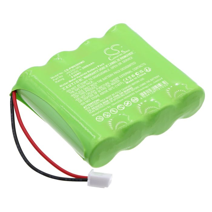 ADE lääketieteellisen laitteen PWN5 yhteensopiva akku 2000mAh
