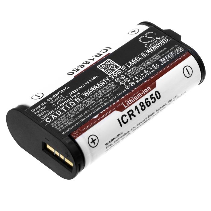 Ring hälytysjärjestelmien Alarm Home Base Pro Station yhteensopiva akku 2600mAh