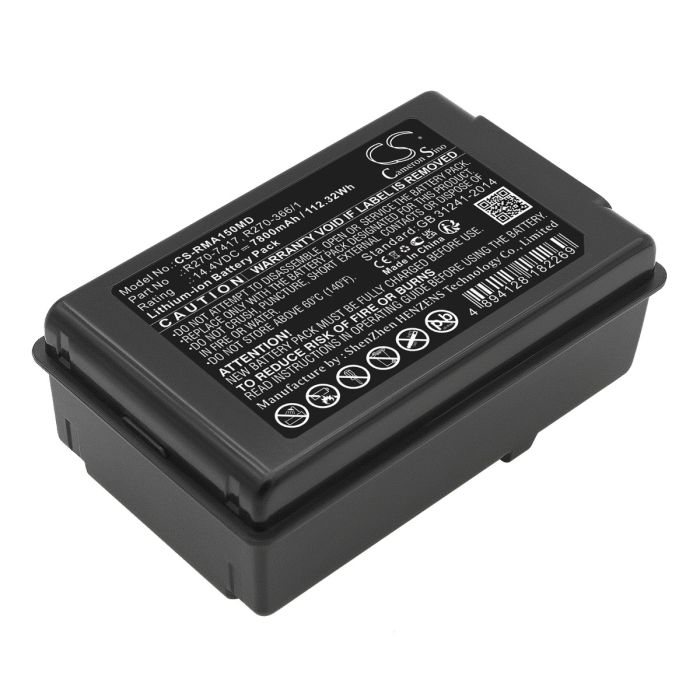 ResMed lääketieteellisen laitteen Astral 150 Ventilator Ultralife yhteensopiva akku 7800mAh