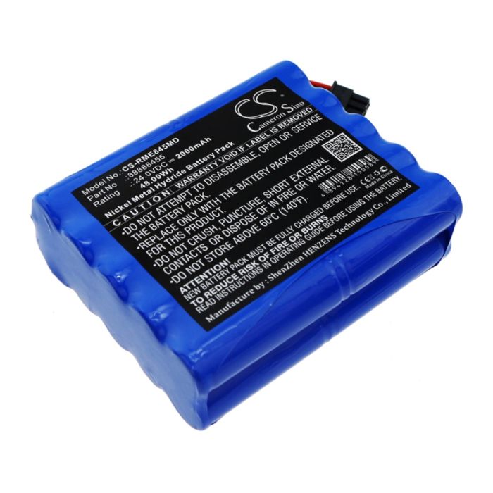 ResMed lääketieteellisen laitteen VS III yhteensopiva akku 2000mAh