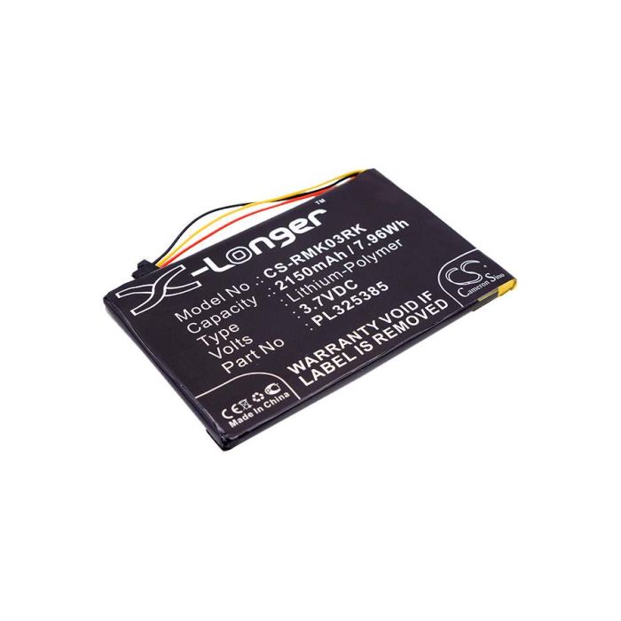 Razer RZ03-0133, RZ84-01330100, Turret Gaming Lapboard akku 2150mAh