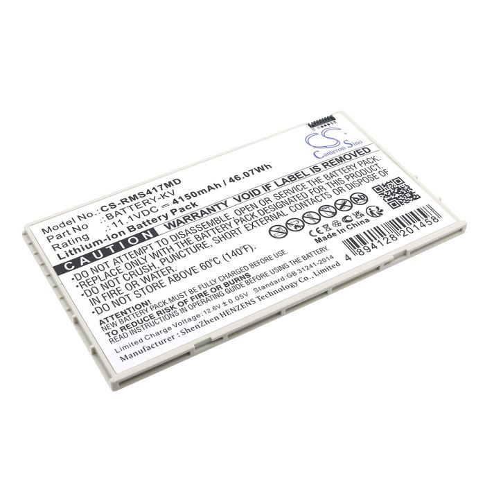 iRay lääketieteellisen laitteen Mars1417V-TSI / Mars1717V-TSI yhteensopiva akku 4150mAh