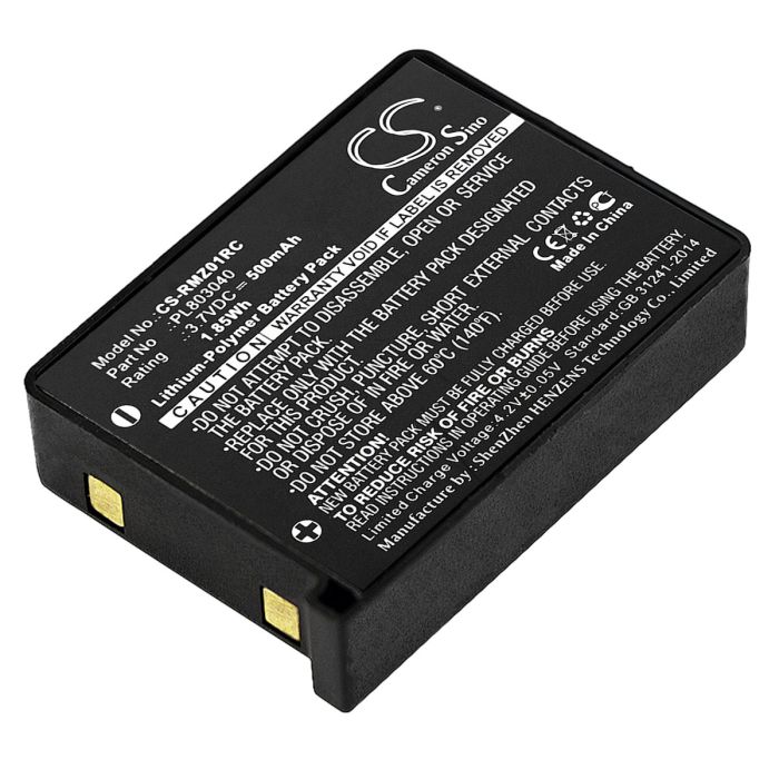 RAZER RZ01-0133, RZ84-01330100, Turret akku 500mAh / 1.85Wh