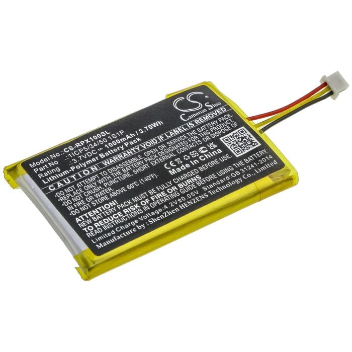 Razer langattomien kuulokkeiden OPUS X yhteensopiva akku 1000mAh