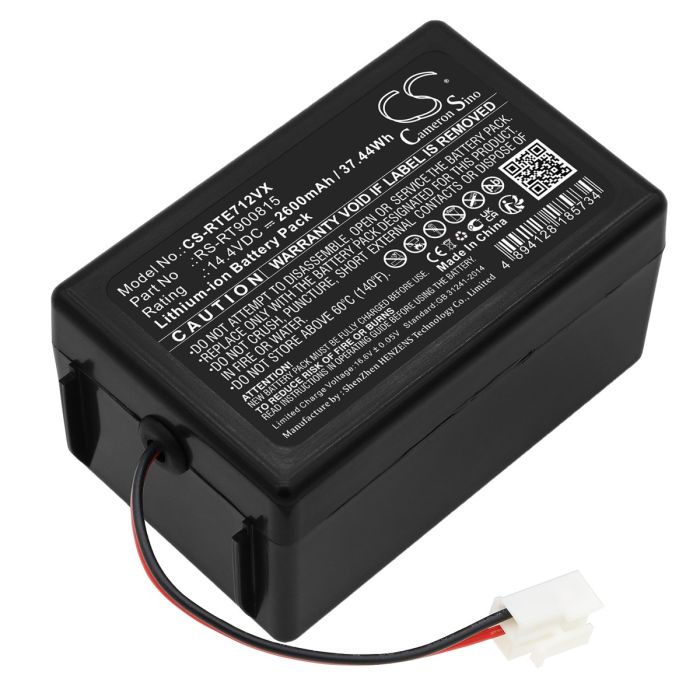 Rowenta pölynimurin tai robotti-imurin Smart Force Extreme RR7126 / Smart Force Extreme RR7145 yhteensopiva akku 2600mAh