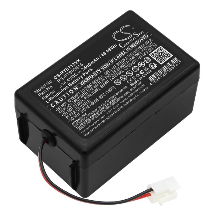 Rowenta pölynimurin tai robotti-imurin Smart Force Extreme RR7126 / Smart Force Extreme RR7145 yhteensopiva akku 3400mAh