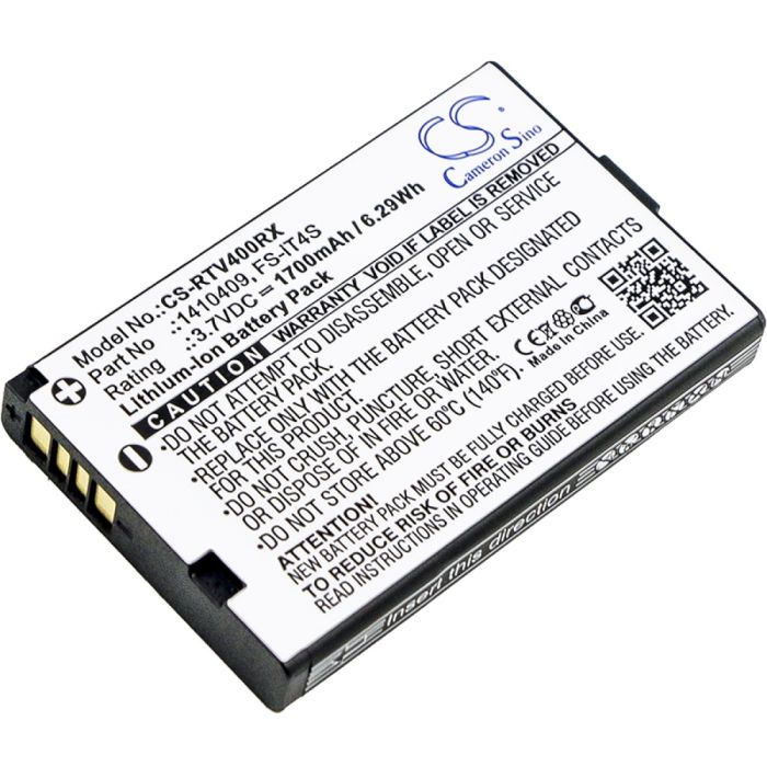 Reely kaukosäädinten GT4 EVO yhteensopiva akku 1700mAh