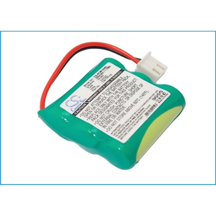 Tri-Tronics koirapannan 1038100 / 1038100-D yhteensopiva akku 300mAh