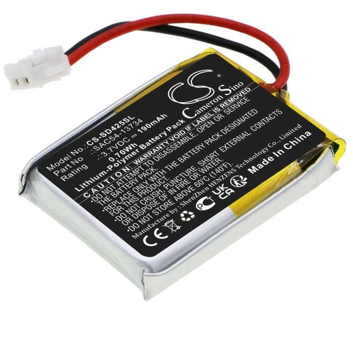 Sportdog koirapannan FieldTrainer 425 / FieldTrainer 425S yhteensopiva akku 190mAh