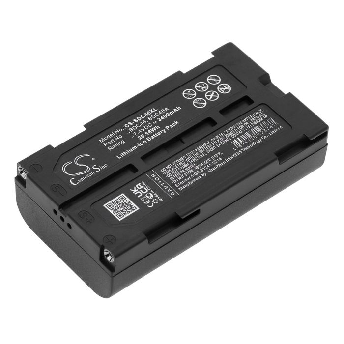 Sokkia a SET300, DL30, GIR1600 DGPS Receiver akku 3400mAh