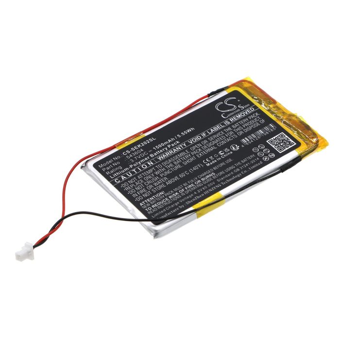 Sennheiser lähetin / vastaanottimen EK2020 / EK 2020-D-II Receiver yhteensopiva akku 1500mAh