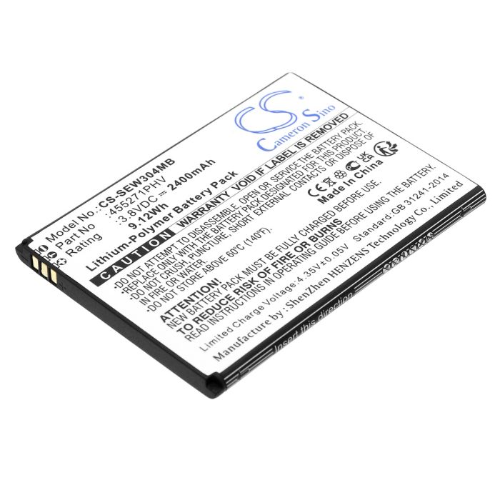 Samsung itkuhälyttimen BrightVIEW / SEW-3043W yhteensopiva akku 2400mAh