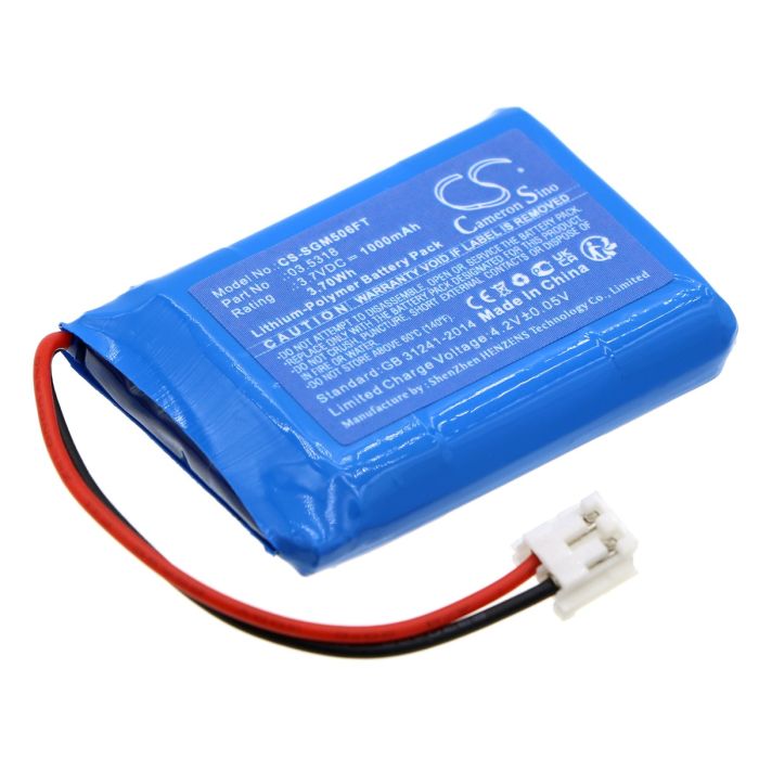 SCANGRIP taskulampun Miniform COB LED / 03.5060 yhteensopiva akku 1000mAh