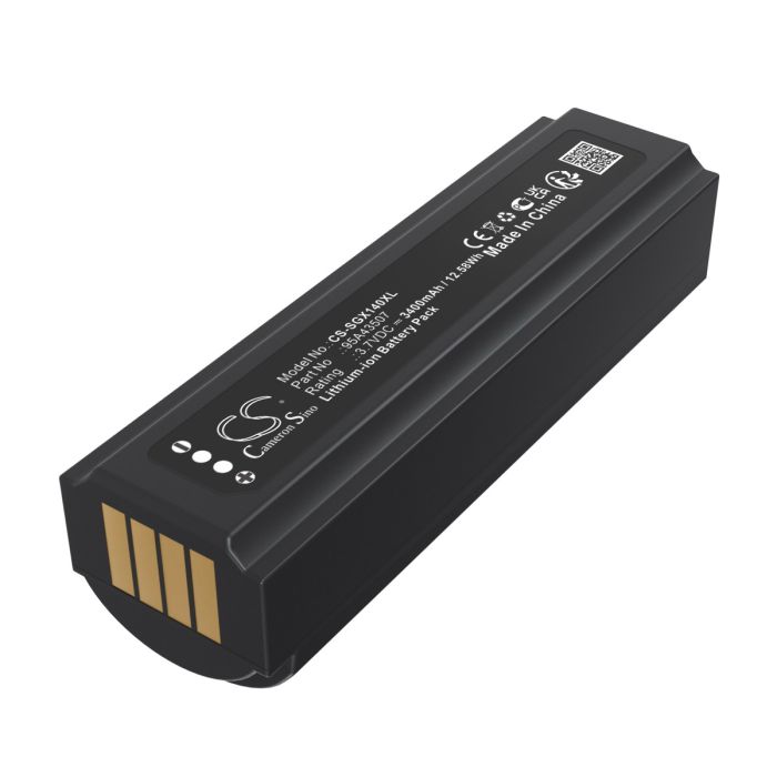 SHURE mikrofonin GLXD+ / GLXD+ Handheld Wireless Microphone Transmitter yhteensopiva akku 3400mAh