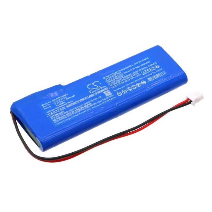 Schiller lääketieteellisen laitteen Argus OXM C / Care Vision HP100 yhteensopiva akku 2000mAh