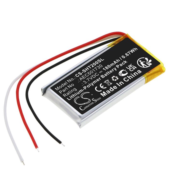 Shure langattomien kuulokkeiden RMCE-BT2 yhteensopiva akku 180mAh