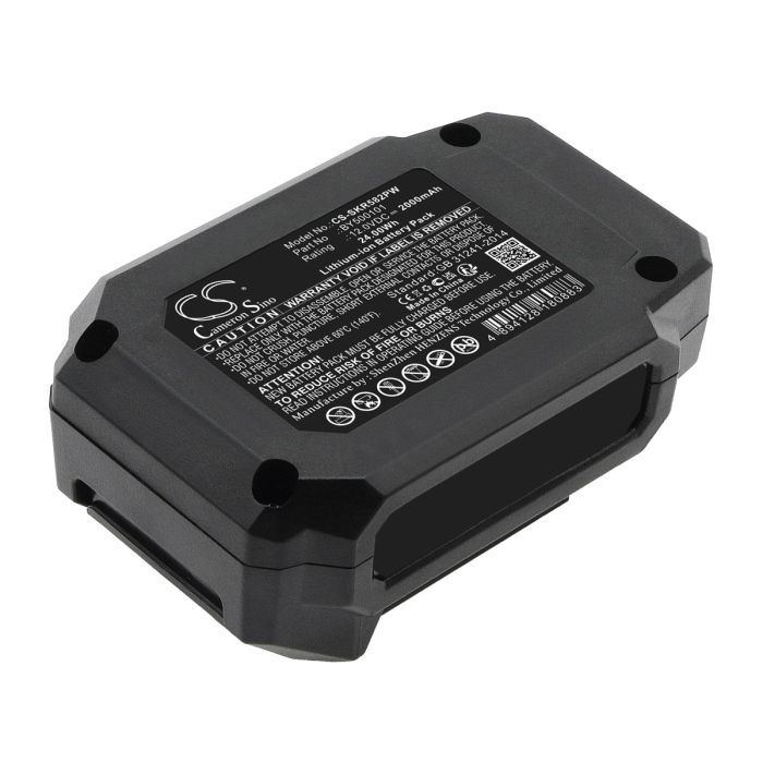 Skil työkalun PWRCORE 12™ Brushless 12V 3/8" Ratchet Wrench Kit / PWRCORE 12™ Brushless 12V 3/8'' Impact yhteensopiva akku 2000mAh