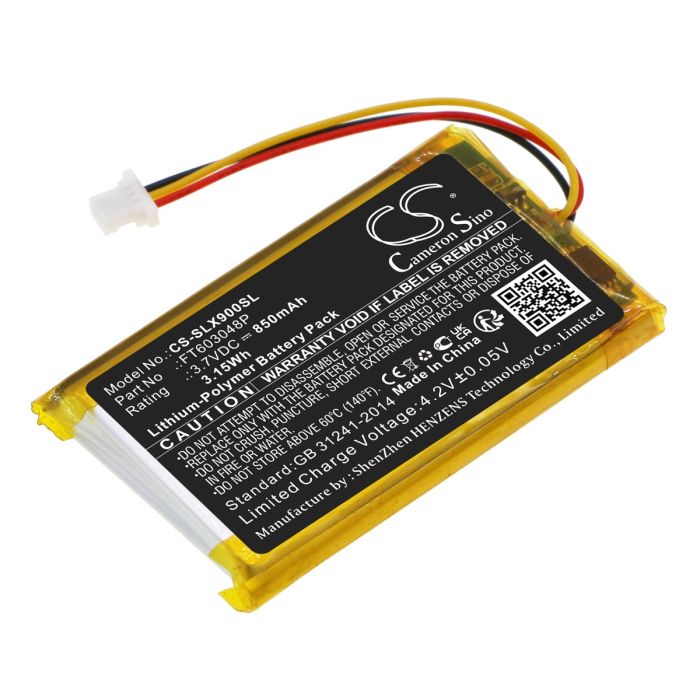 SteelSeries langattomien kuulokkeiden Arctis PDP LVL50 / Arctis 9X yhteensopiva akku 850mAh